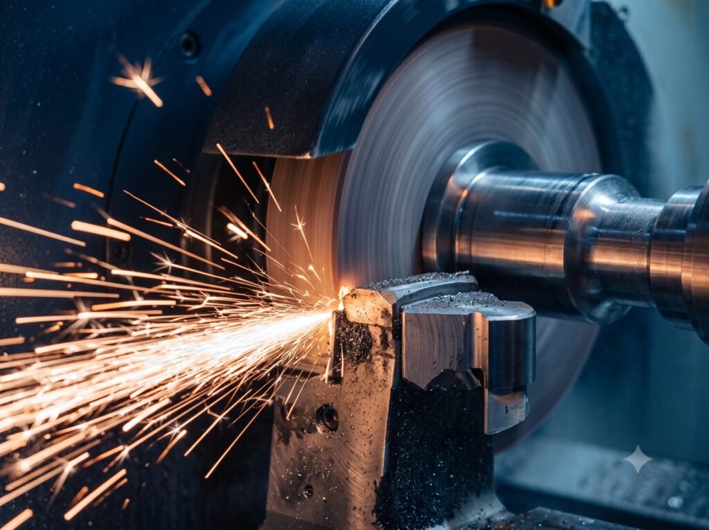 Precision grinding in motion